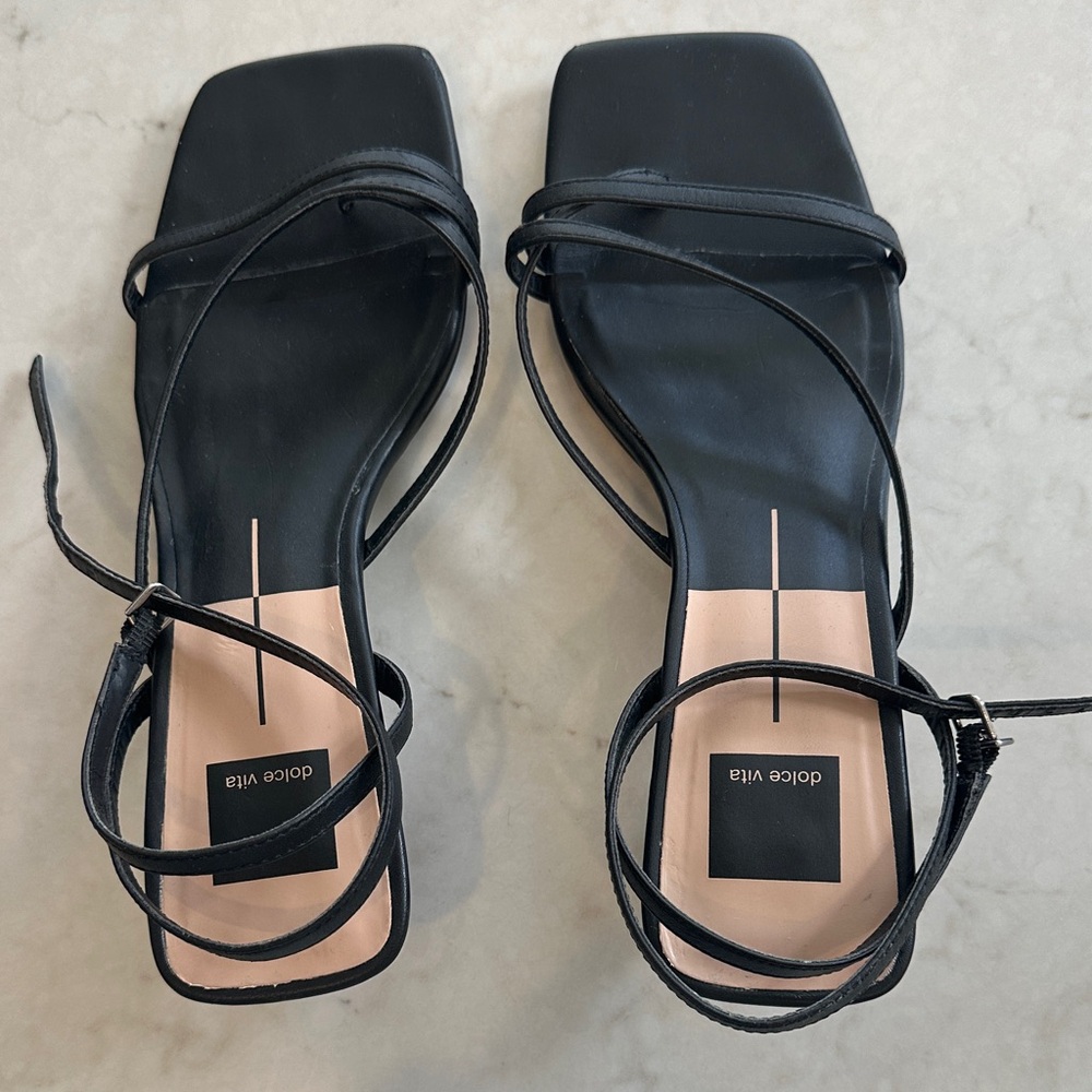 Dolce Vita Black Sandals